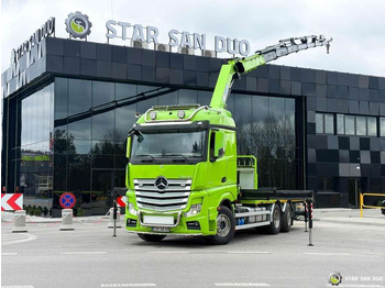 Crane truck MERCEDES-BENZ Actros