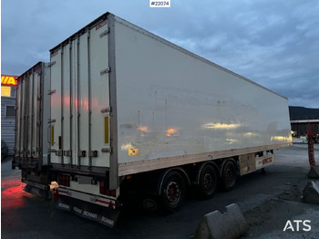 Closed box semi-trailer LIMETEC