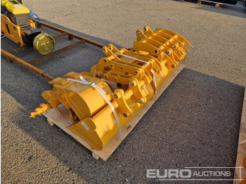 New Bucket Unused 2025 Captok Qty (8 of) Rake, Ripper, Graber, 12" Auger, 16" Auger, 8" Narrow Bucket, 24" Bucket, 32" Bucket to suit CAT 301 Excavator: picture 2