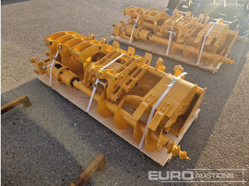 New Bucket Unused 2025 Captok Qty (8 of) Rake, Ripper, Graber, 12" Auger, 16" Auger, 8" Narrow Bucket, 24" Bucket, 32" Bucket to suit CAT 301 Excavator: picture 3