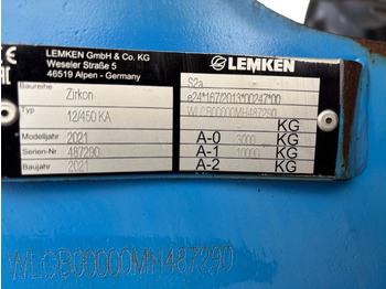 Seed drill Lemken Solitair 9 KA / 450-DS 125: picture 2