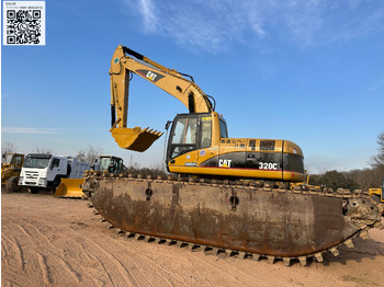 Amphibious excavator CATERPILLAR 320CL
