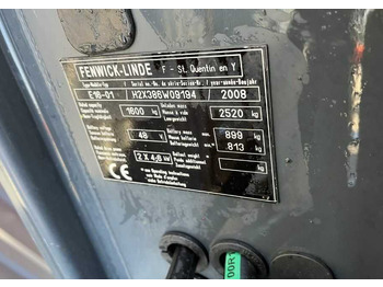 Electric forklift Linde E16-01: picture 4