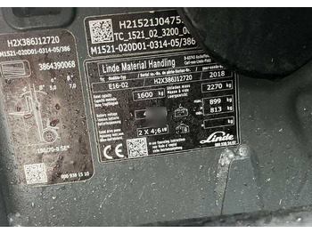 Electric forklift Linde E16-02: picture 4