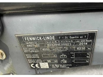 LPG forklift LINDE H40