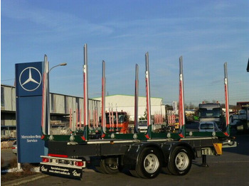 New Timber trailer Ebert KHZA 18 Tandem-Kurzholz-Anhänger NEU: picture 2