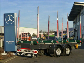 New Timber trailer Ebert KHZA 18 Tandem-Kurzholz-Anhänger NEU: picture 5
