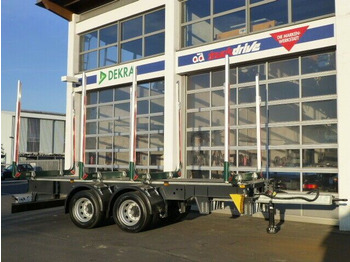 New Timber trailer Ebert KHZA 18 Tandem-Kurzholz-Anhänger NEU: picture 4