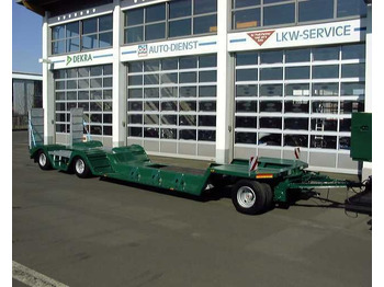 Low loader trailer