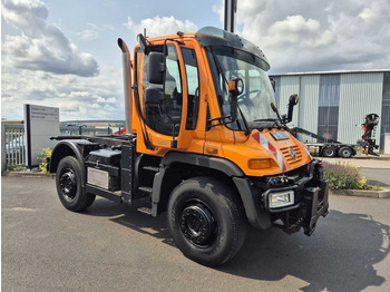 Cab chassis truck Mercedes-Benz Unimog U400 4x4 Vario Pilot Zapfwelle LOF: picture 3