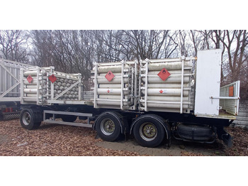 Trailer SAMRO Gas semi-trailer tube used for CNG Methane Erdgas 200 Bar: picture 2