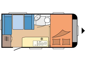 Caravan HOBBY DE LUXE 440 SF
