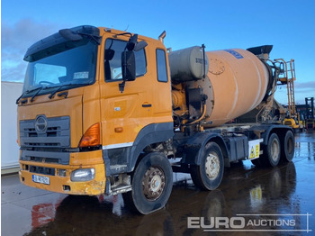 Concrete mixer truck