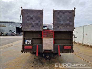 Dropside/ Flatbed truck for transportation of heavy machinery 2008 DAF LF55-220: picture 4