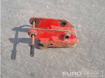 Quick coupler 2013 Ksw Manual Dedicated Single Lock QH 45mm Pin to suit 4-6 Ton Excavator: picture 2