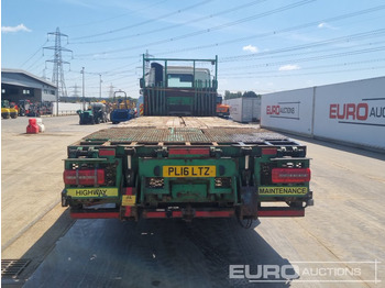 Dropside/ Flatbed truck for transportation of heavy machinery 2016 DAF 400: picture 4