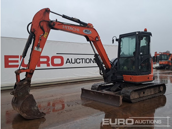 Mini excavator HITACHI ZX55