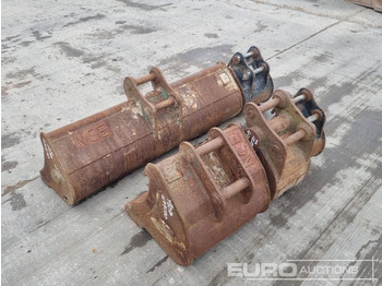 Bucket 48" Ditching, 18", 12", 12", 10" Digging Bucket 30-40mm Pin to suit Mini Excavator: picture 3