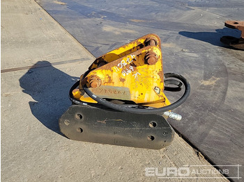 Attachment for Excavator Hydraulic Compaction Plate 45mm Pin to suit 4-6 Ton Excavator: picture 2