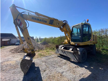 Wheel excavator KOMATSU PW130