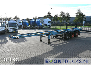 Container transporter/ Swap body semi-trailer KOHLER CS 40/220/3 FIXED CHASSIS | 2x20-30-40ft * STEEL SUSPENSION * SAF / DRUM: picture 5