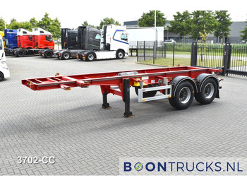 Container transporter/ Swap body semi-trailer Pacton TXC 233 | 20ft * 2980 Kg * BPW / DRUM * NL TRAILER * 5x AVAILABLE: picture 5