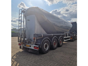 Tank semi-trailer zvvz 38000 liter aluminium GMP, veevoeder onderlosser met Vogelsang pomp: picture 4