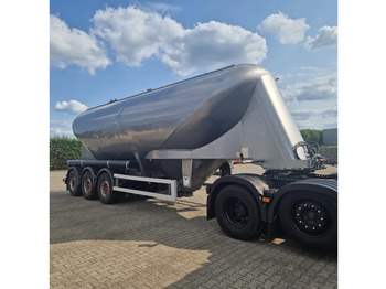 Tank semi-trailer zvvz 38000 liter aluminium GMP, veevoeder onderlosser met Vogelsang pomp: picture 5