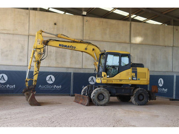 Wheel excavator KOMATSU PW140