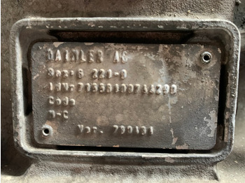 Gearbox for Truck CUTIE DE VITEZE MERCEDES G221-9: picture 5