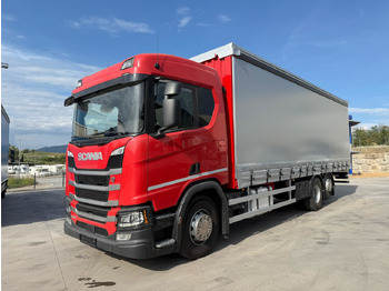 Curtainsider truck SCANIA R 450