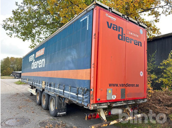 Curtainsider semi-trailer KRONE SD