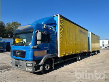 Curtainsider truck MAN TGL 8.250