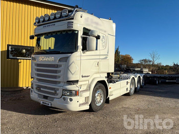 Hook lift truck SCANIA