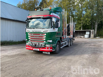 Timber truck SCANIA R 580