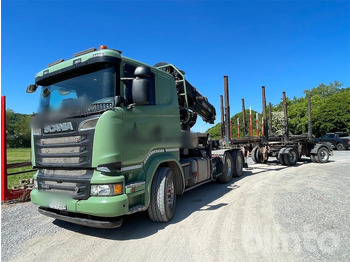 Timber truck SCANIA R 580