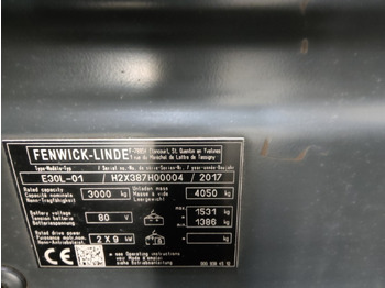 Electric forklift Linde E30L-01: picture 5