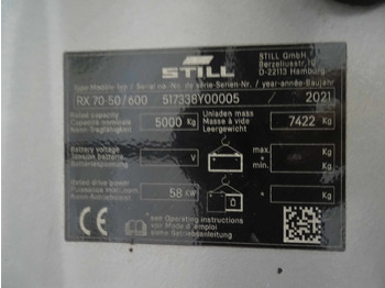 LPG forklift Still RX70-50/600T: picture 5