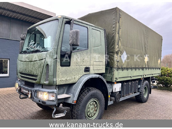 Curtainsider truck Iveco 140 E240  Eurocargo 4x4 Miltär Camper Expedition: picture 2