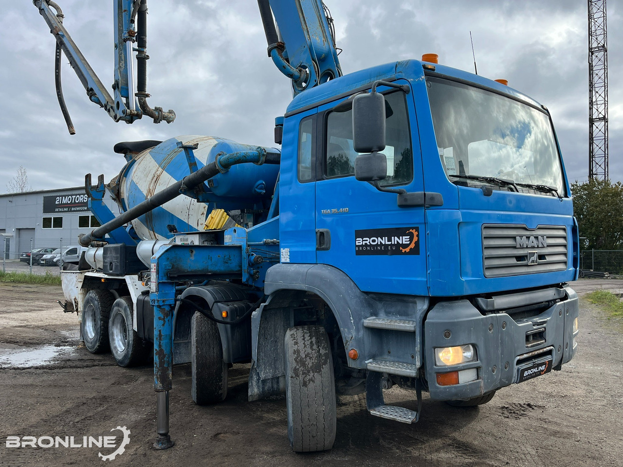 2005 MAN TGA 35.410 8X4 PUMI - Concrete mixer truck: picture 2 2005 MAN TGA 35.410 8X4 PUMI - Concrete mixer truck: picture 2