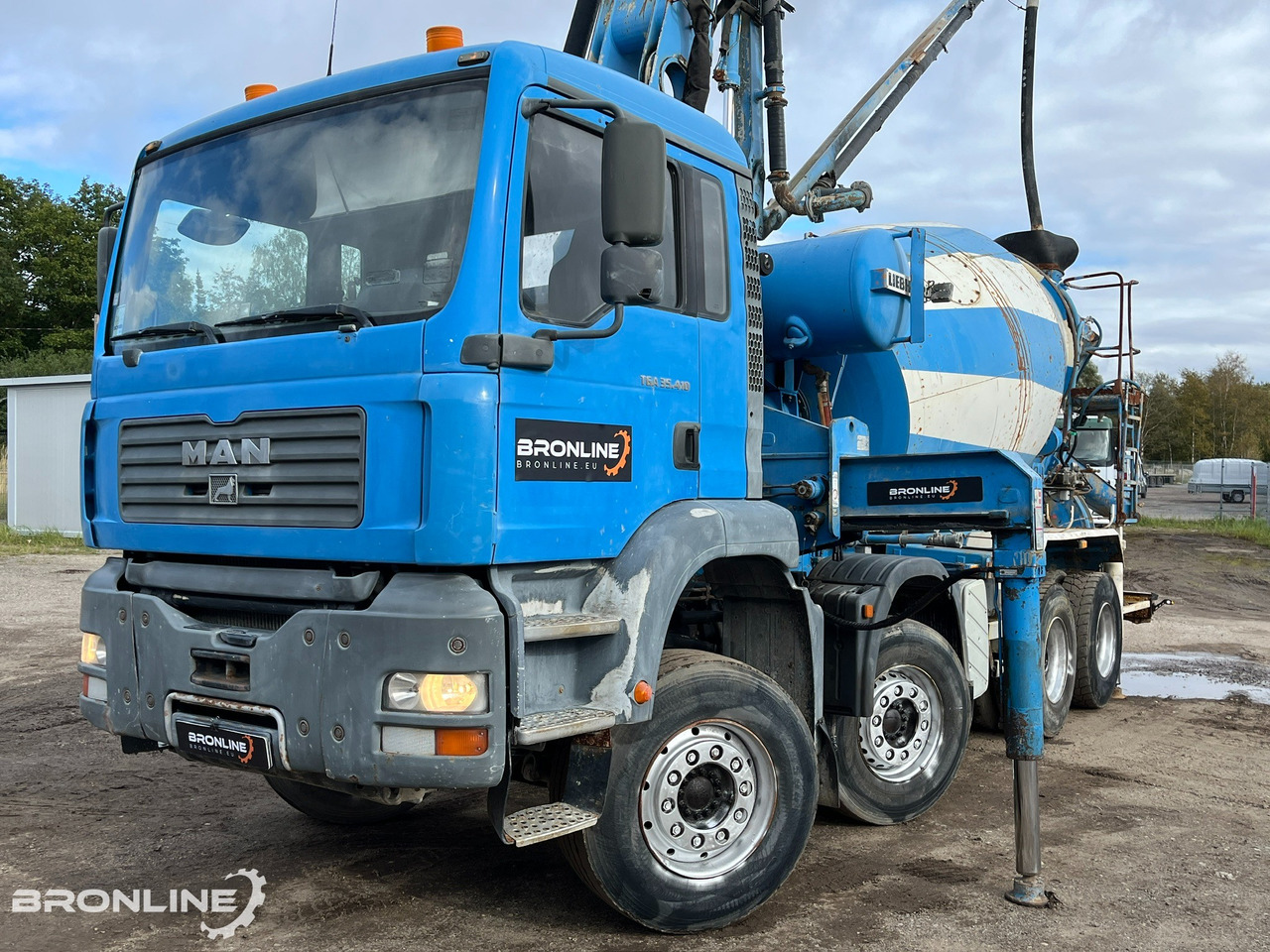 2005 MAN TGA 35.410 8X4 PUMI - Concrete mixer truck: picture 1 2005 MAN TGA 35.410 8X4 PUMI - Concrete mixer truck: picture 1