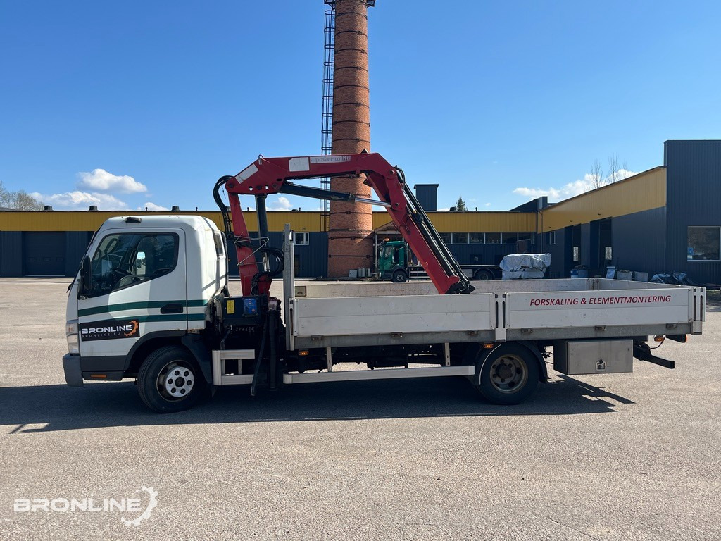 2011 Mitsubishi Fuso Canter + HMF 635K3 - Dropside/ Flatbed truck: picture 3 2011 Mitsubishi Fuso Canter + HMF 635K3 - Dropside/ Flatbed truck: picture 3