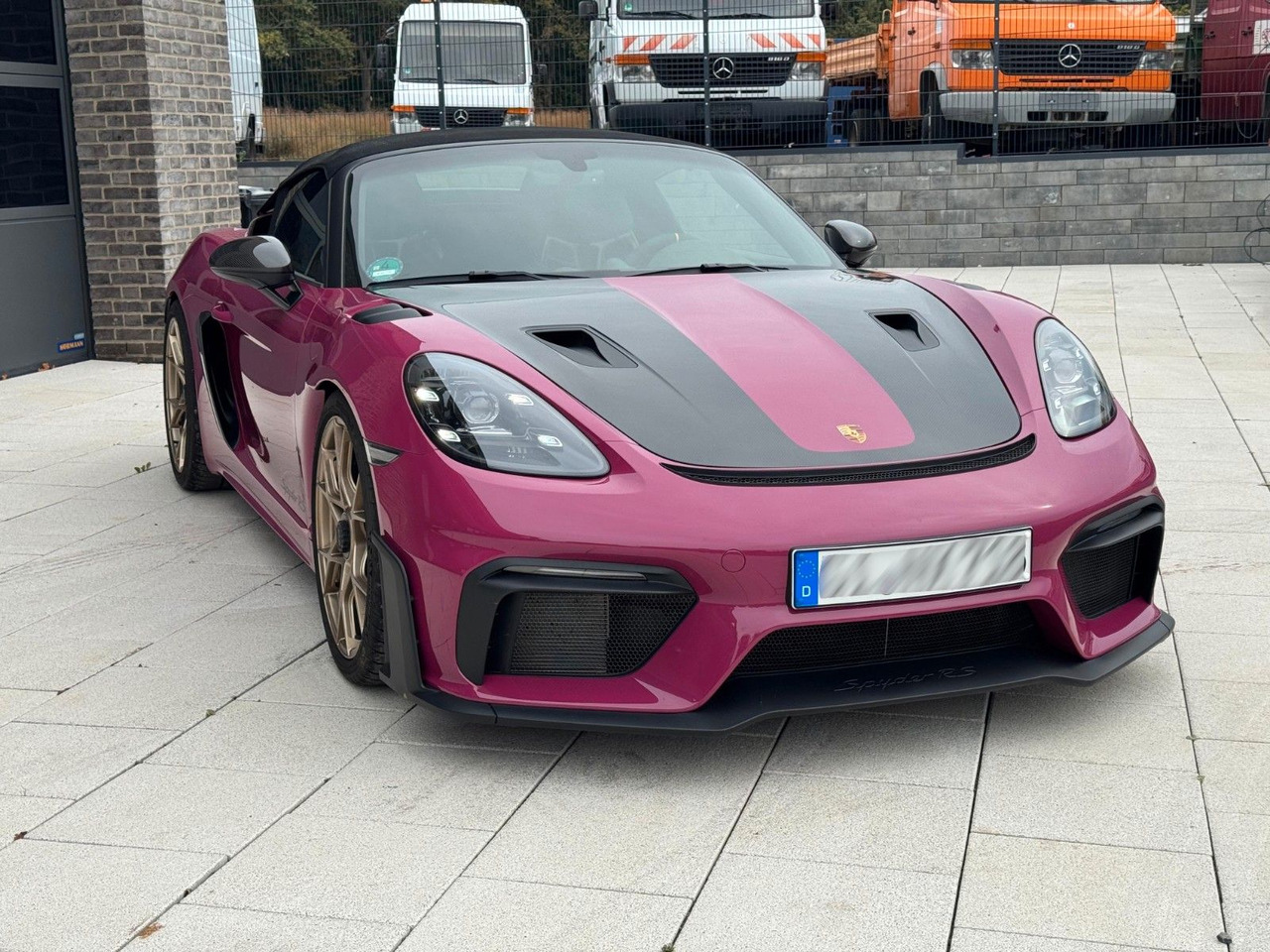 Porsche Boxster 718 Spyder RS WEISSACH LIFT - Convertible: picture 4 Porsche Boxster 718 Spyder RS WEISSACH LIFT - Convertible: picture 4