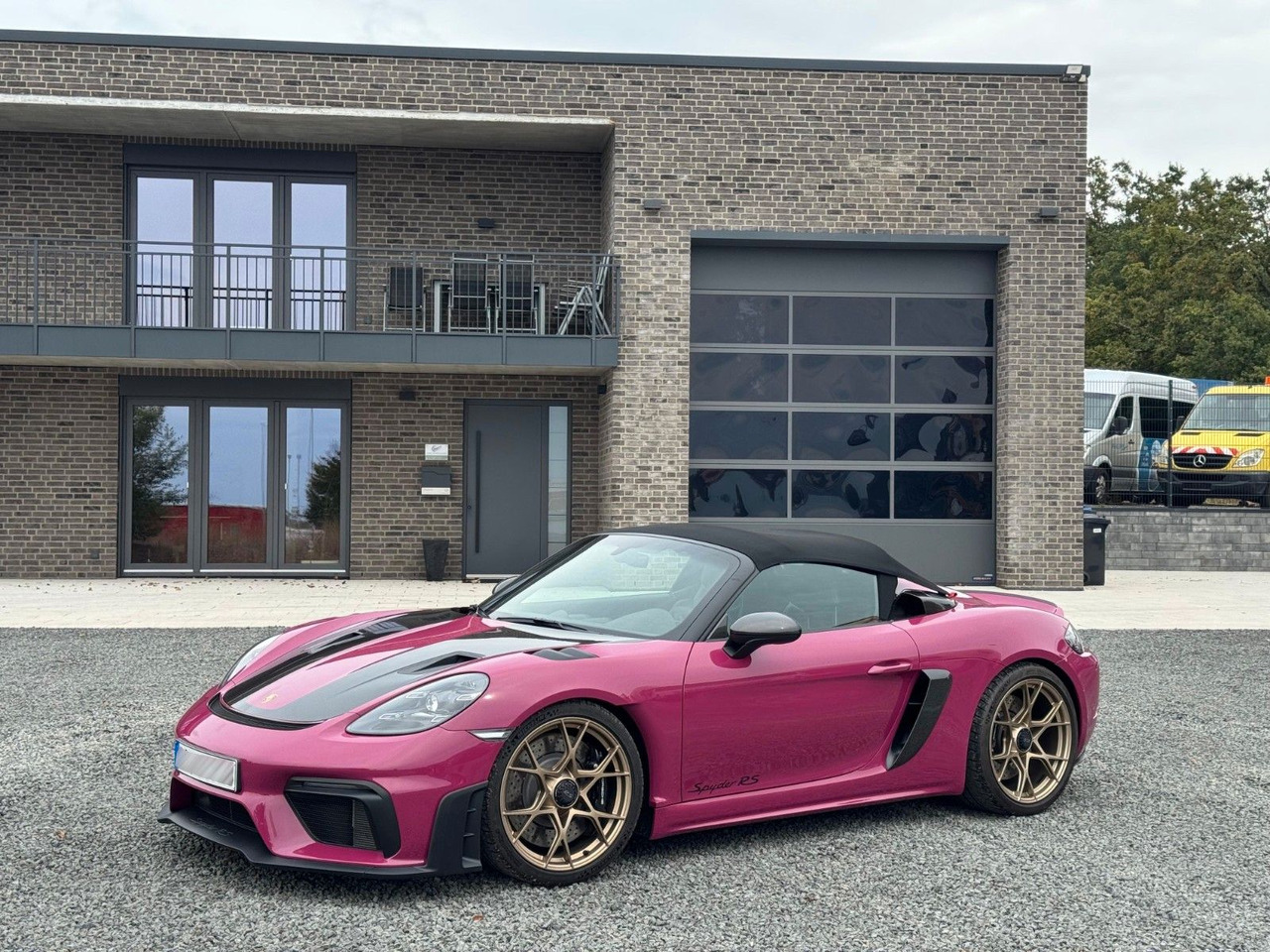 Porsche Boxster 718 Spyder RS WEISSACH LIFT - Convertible: picture 1 Porsche Boxster 718 Spyder RS WEISSACH LIFT - Convertible: picture 1
