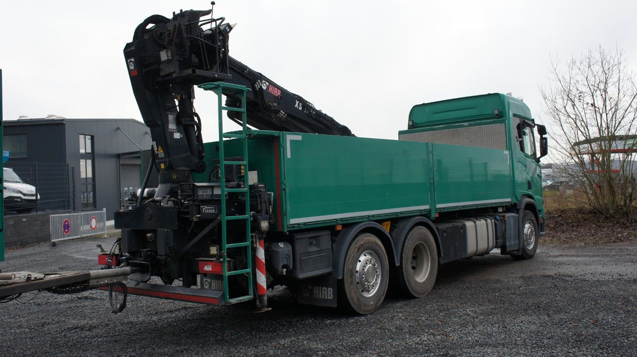 Scania R500 6x2 Baustoffzug Kran HIAB 177 K-2 Pro - Dropside/ Flatbed truck, Crane truck: picture 4 Scania R500 6x2 Baustoffzug Kran HIAB 177 K-2 Pro - Dropside/ Flatbed truck, Crane truck: picture 4
