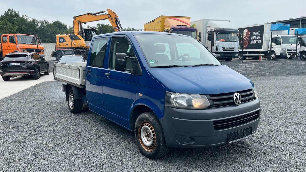 Volkswagen T5 Transporter Pritsche Doppelkabine Doka - Open body delivery van, Combi van: picture 4 Volkswagen T5 Transporter Pritsche Doppelkabine Doka - Open body delivery van, Combi van: picture 4