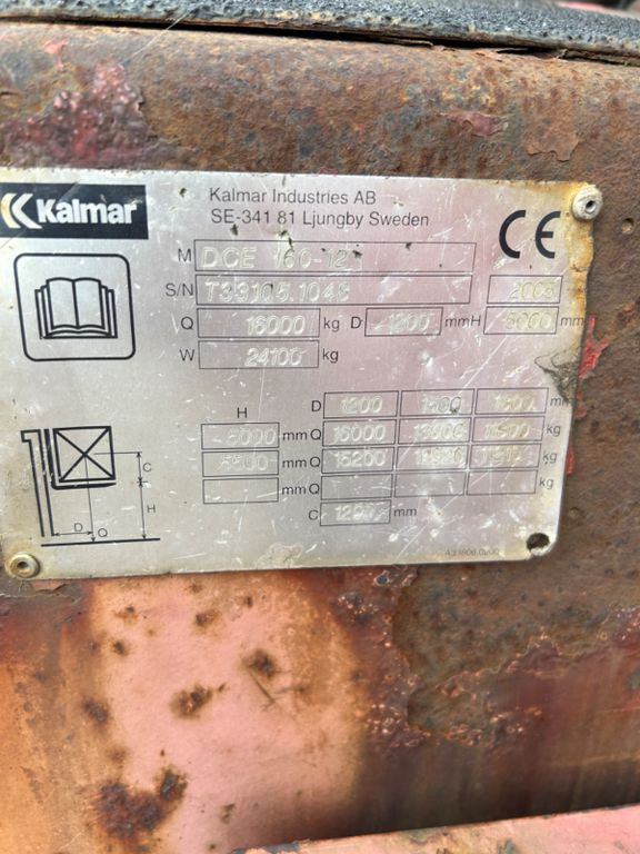 Forklift Kalmar DCE 160 - 12: picture 8