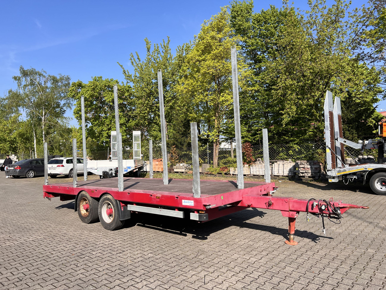 Auwaerter X-LTL110 Tandempritsche, ausziehbar - Dropside/ Flatbed trailer: picture 5 Auwaerter X-LTL110 Tandempritsche, ausziehbar - Dropside/ Flatbed trailer: picture 5