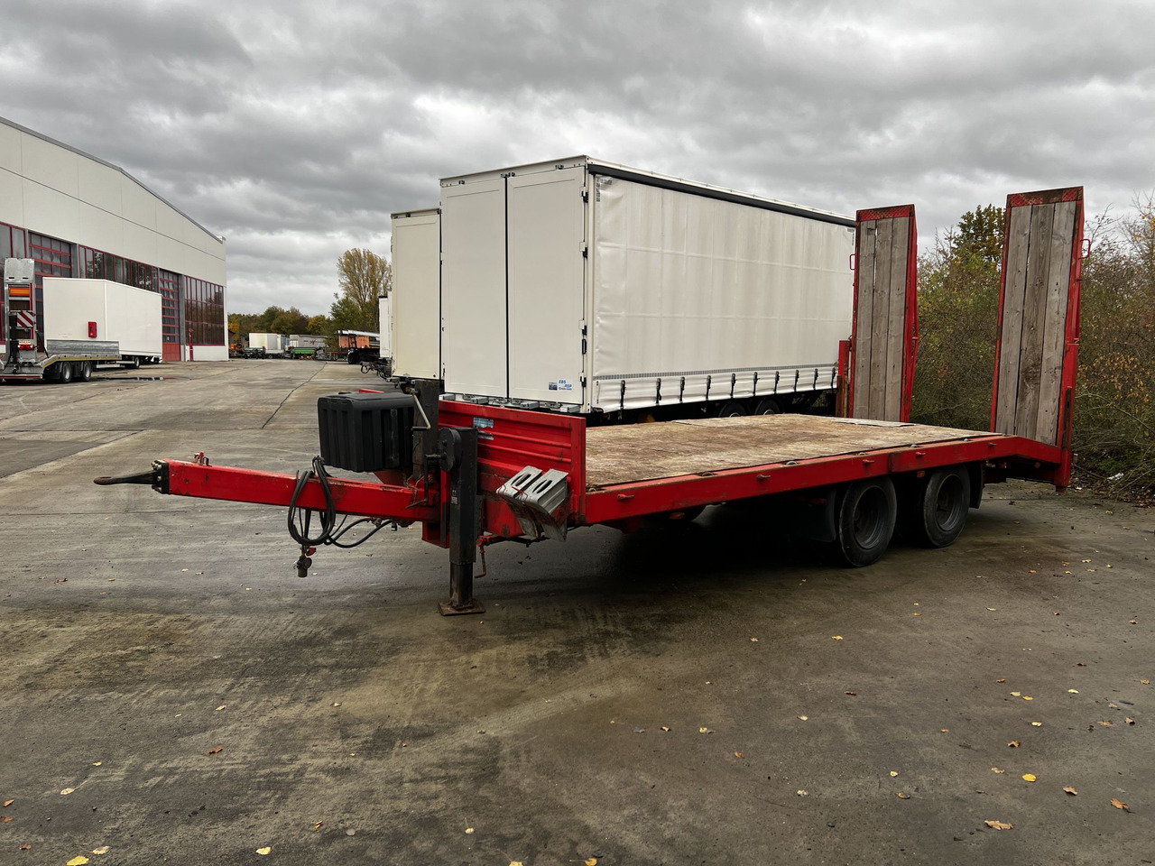 Blomenroehr 682/13800 13,8 t Tandemtieflader - Low loader trailer: picture 3 Blomenroehr 682/13800 13,8 t Tandemtieflader - Low loader trailer: picture 3