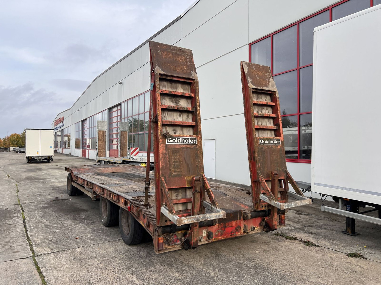 Goldhofer 3 Achs Tiefladeranhänger - Low loader trailer: picture 5 Goldhofer 3 Achs Tiefladeranhänger - Low loader trailer: picture 5
